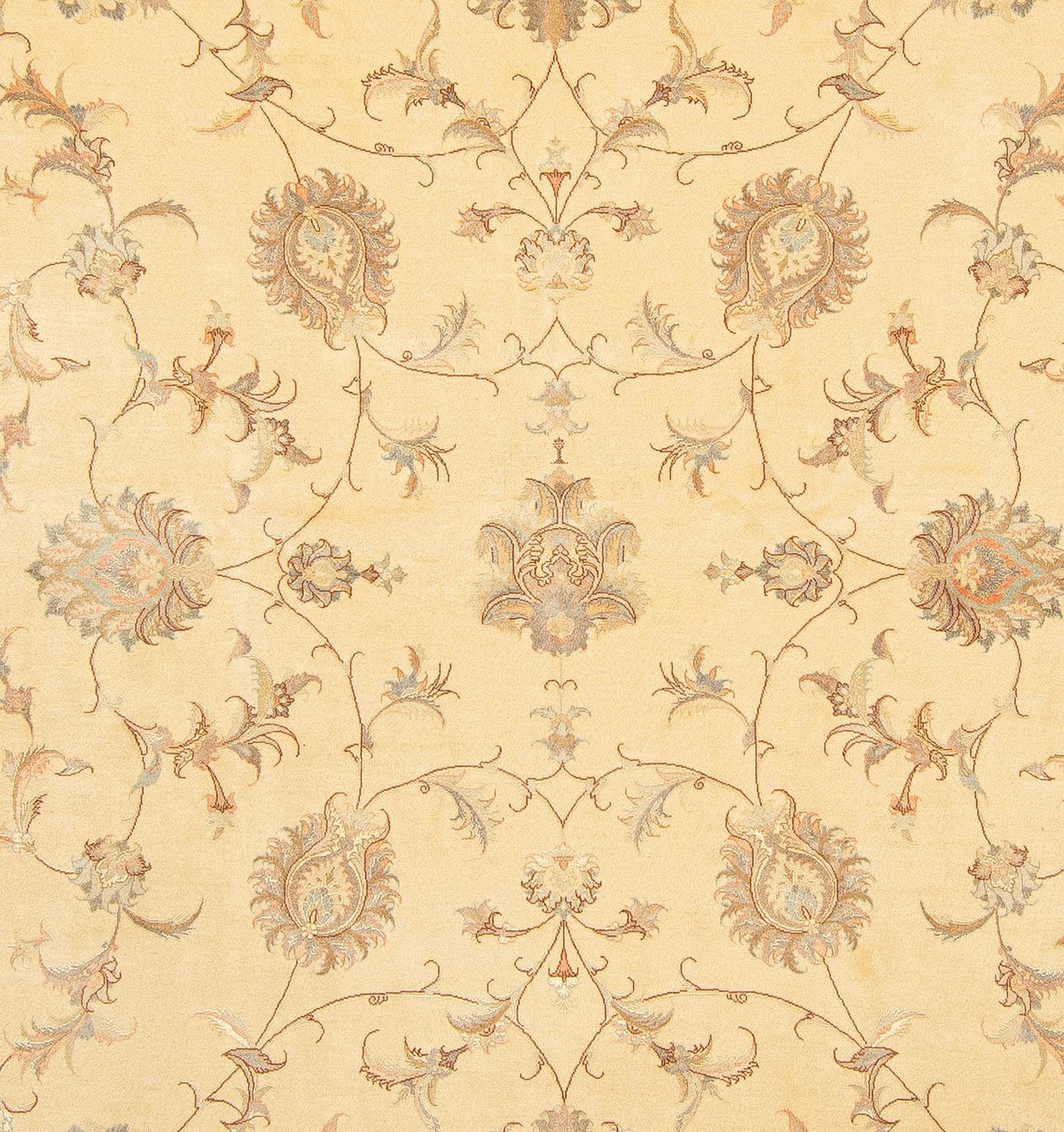 Persisk matta - Tabriz - Royal - 242 x 202 cm - beige