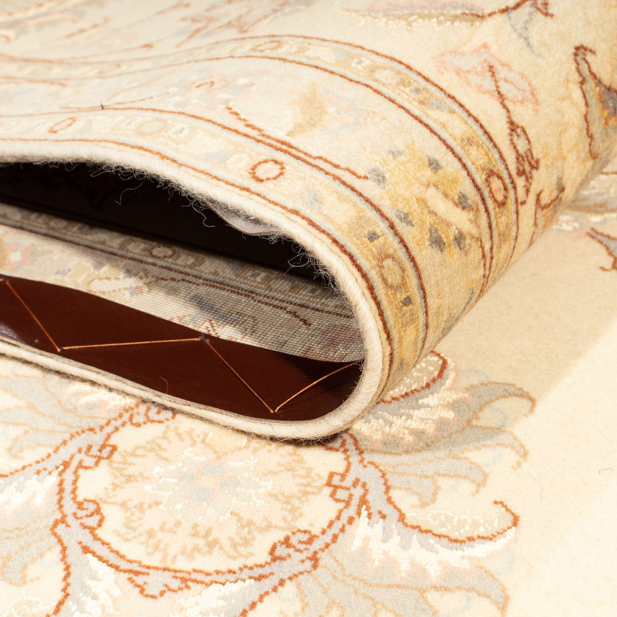 Persisk matta - Tabriz - Royal - 242 x 202 cm - beige