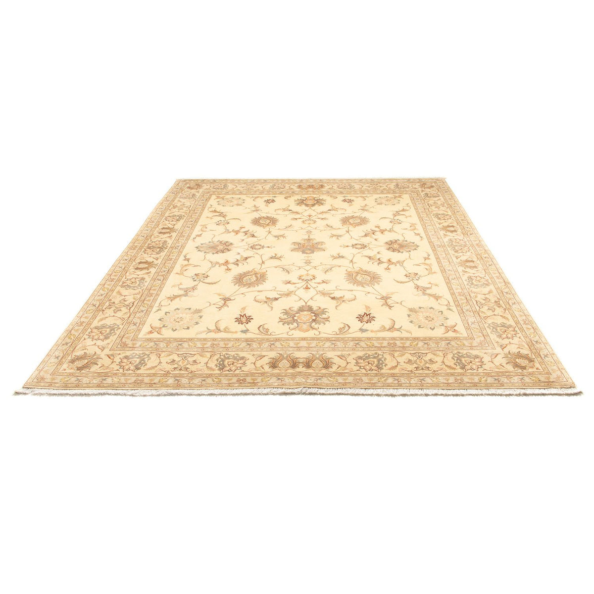 Persisk matta - Tabriz - Royal - 242 x 202 cm - beige