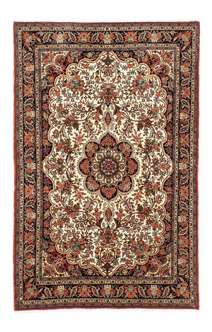 Persisk matta - Bijar - 211 x 139 cm - beige