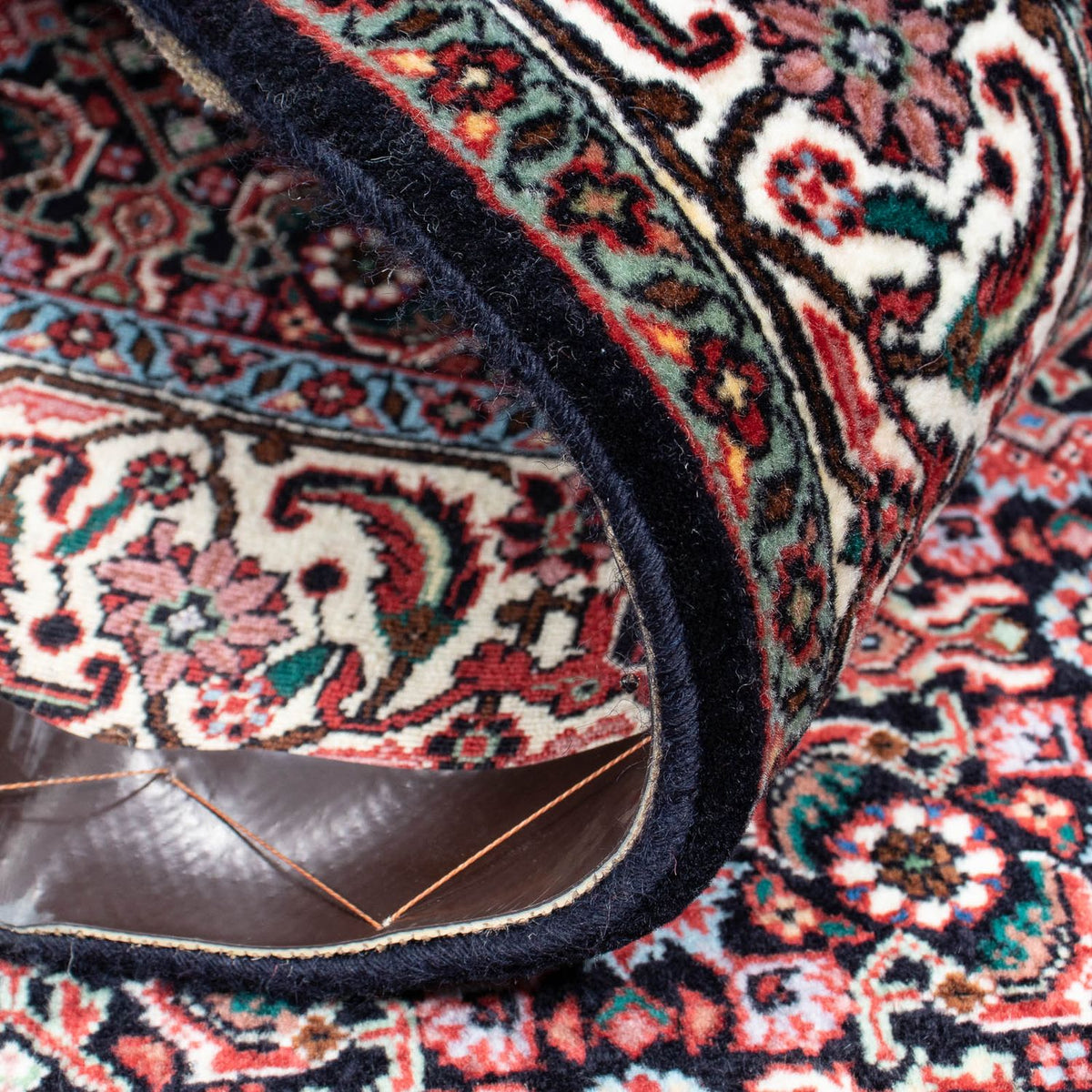 Persisk matta - Bijar - 207 x 131 cm - flerfärgad