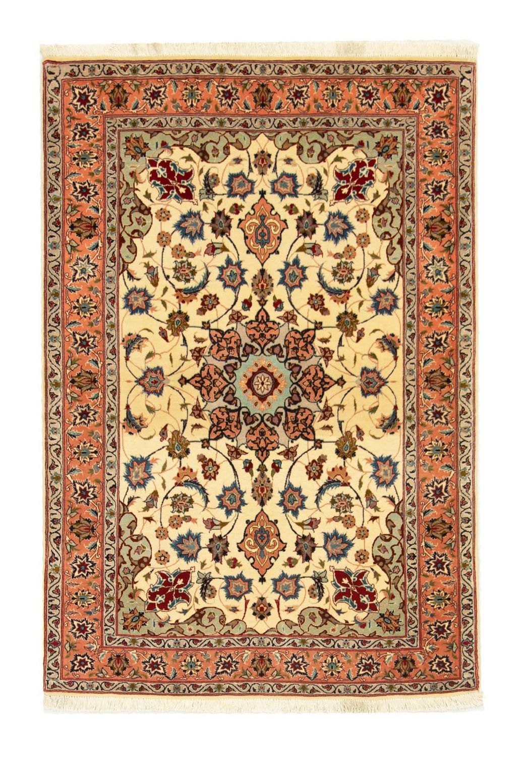 Persisk matta - Tabriz - Royal - 151 x 102 cm - beige