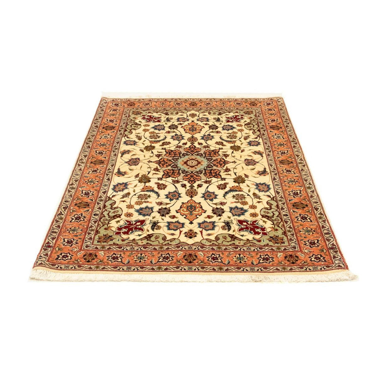 Persisk matta - Tabriz - Royal - 151 x 102 cm - beige