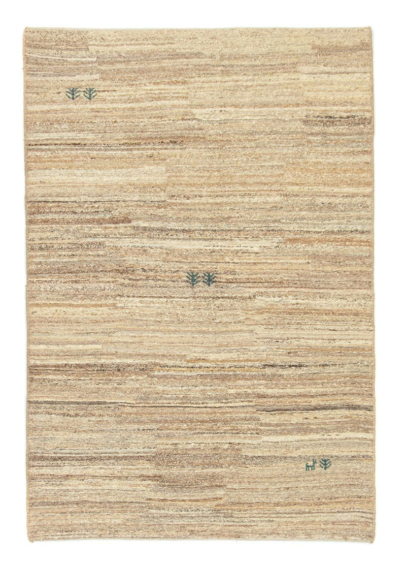 Gabbeh-matta - persisk - 180 x 117 cm - beige