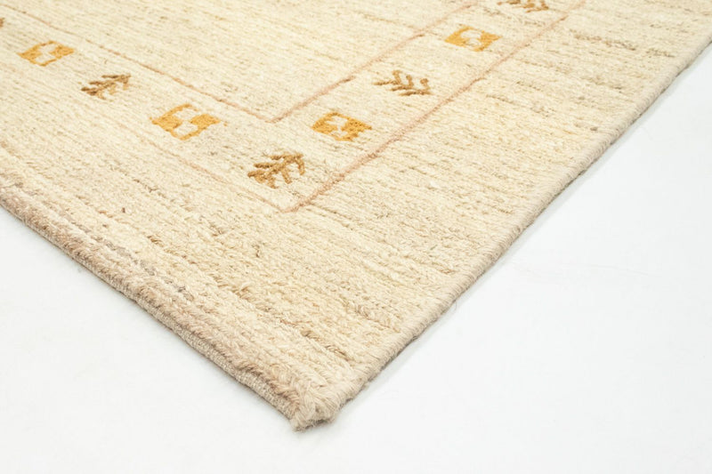 Gabbeh-matta - persisk - 193 x 147 cm - beige