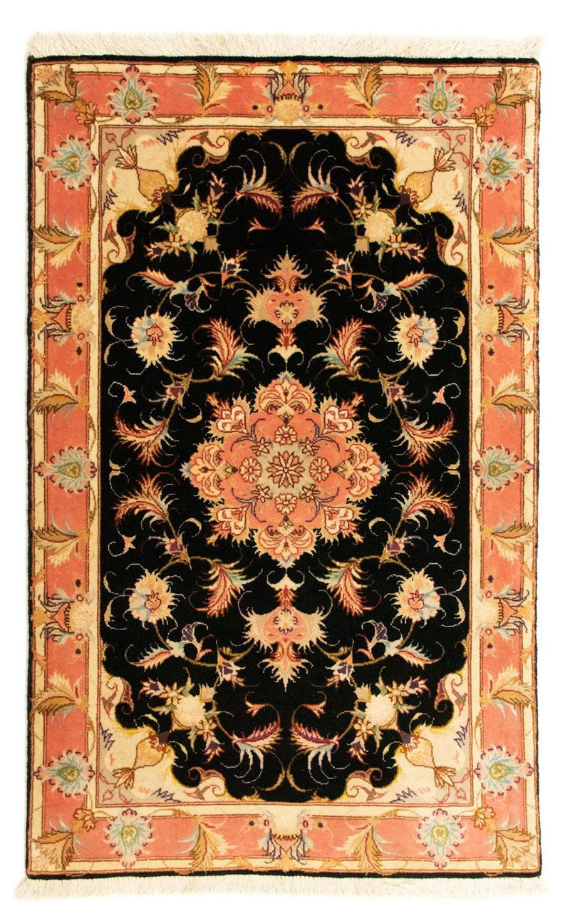 Persisk matta - Tabriz - Royal - 118 x 71 cm - svart