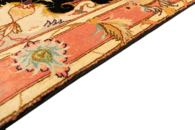 Persisk matta - Tabriz - Royal - 118 x 71 cm - svart