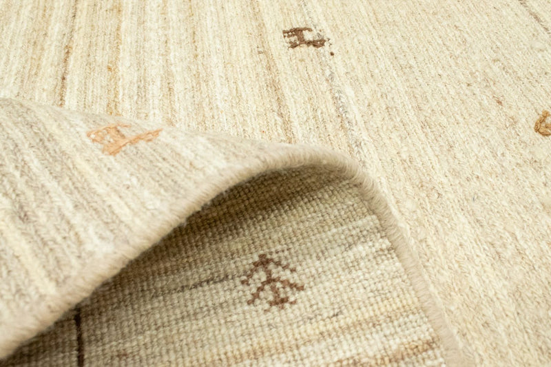 Gabbeh-matta - persisk - 172 x 123 cm - beige