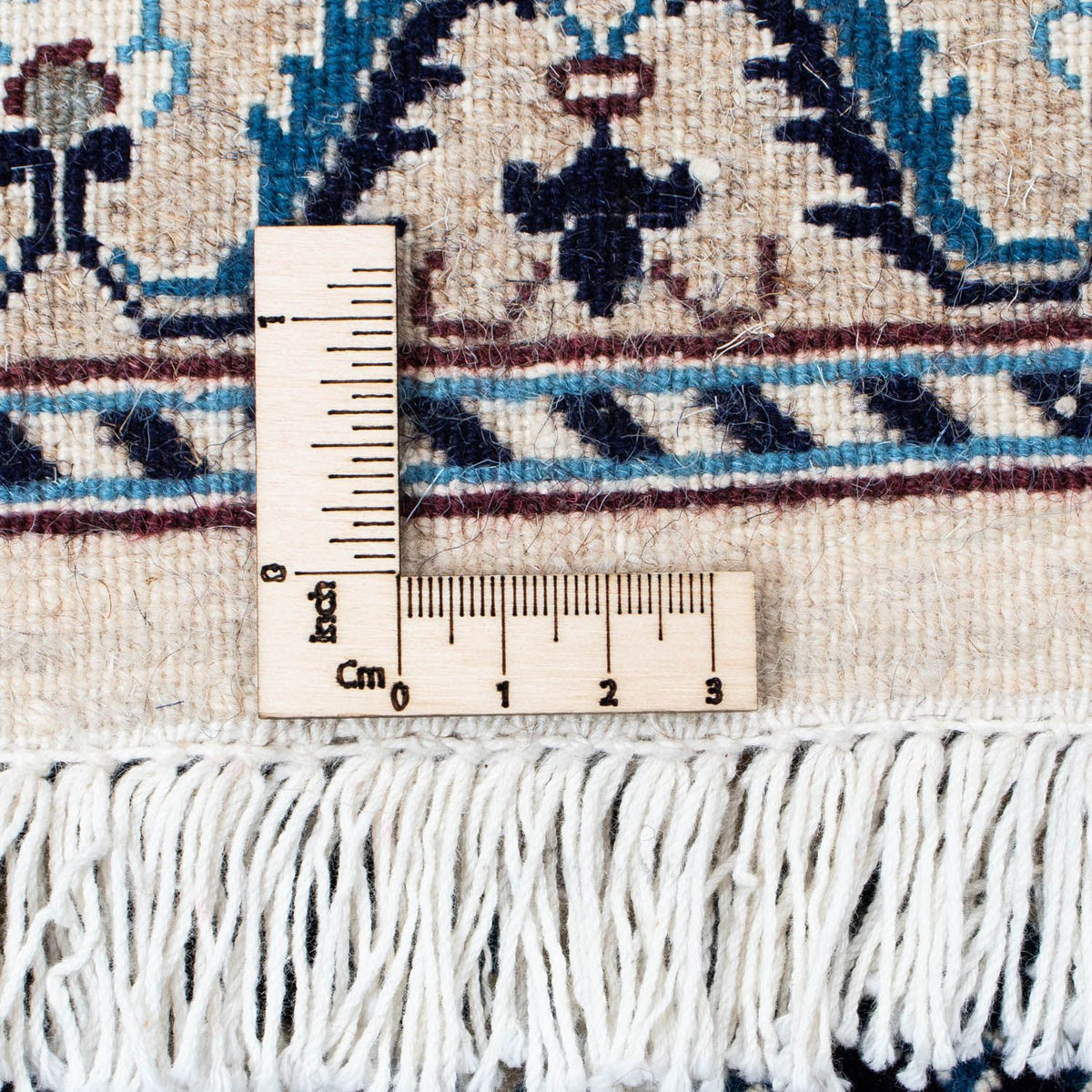 Persisk matta - Nain - 295 x 199 cm - mörkblå