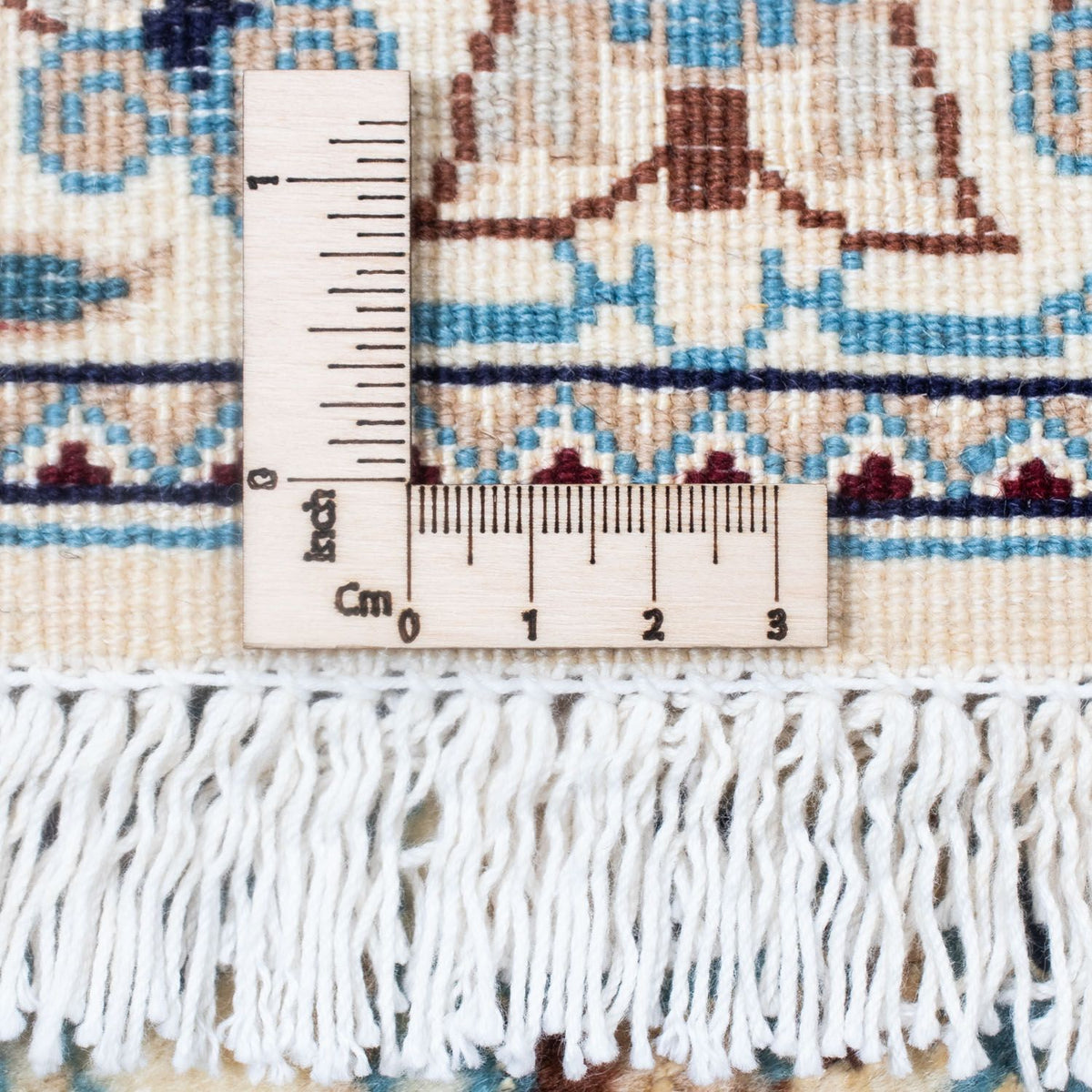 Persisk matta - Nain - 293 x 199 cm - beige