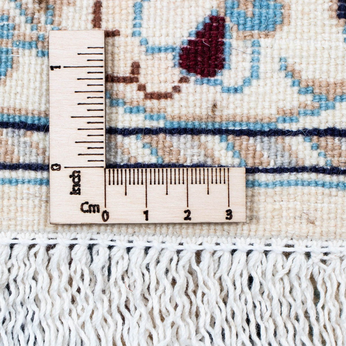 Persisk matta - Nain - 302 x 199 cm - svart