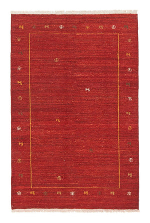 Gabbeh-matta - persisk - 175 x 112 cm - röd