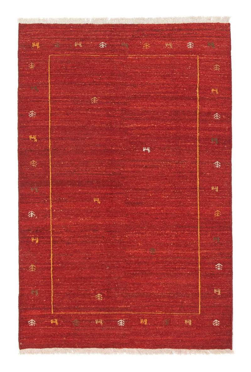 Gabbeh-matta - persisk - 175 x 112 cm - röd