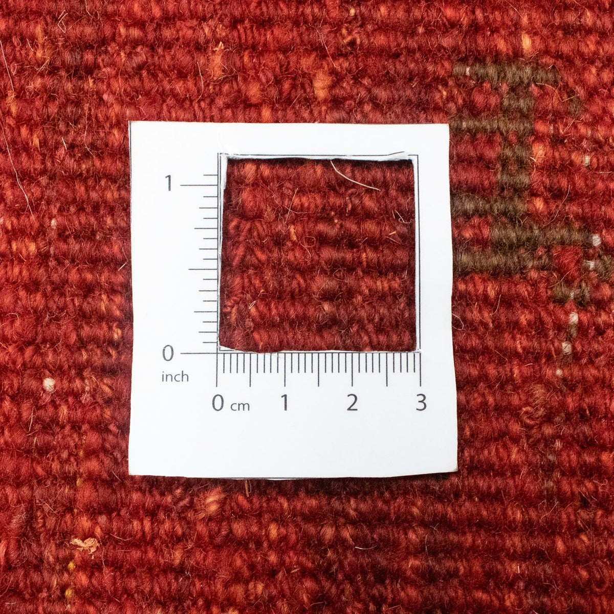 Gabbeh-matta - persisk - 175 x 112 cm - röd