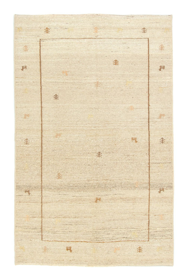 Gabbeh-matta - persisk - 171 x 110 cm - beige