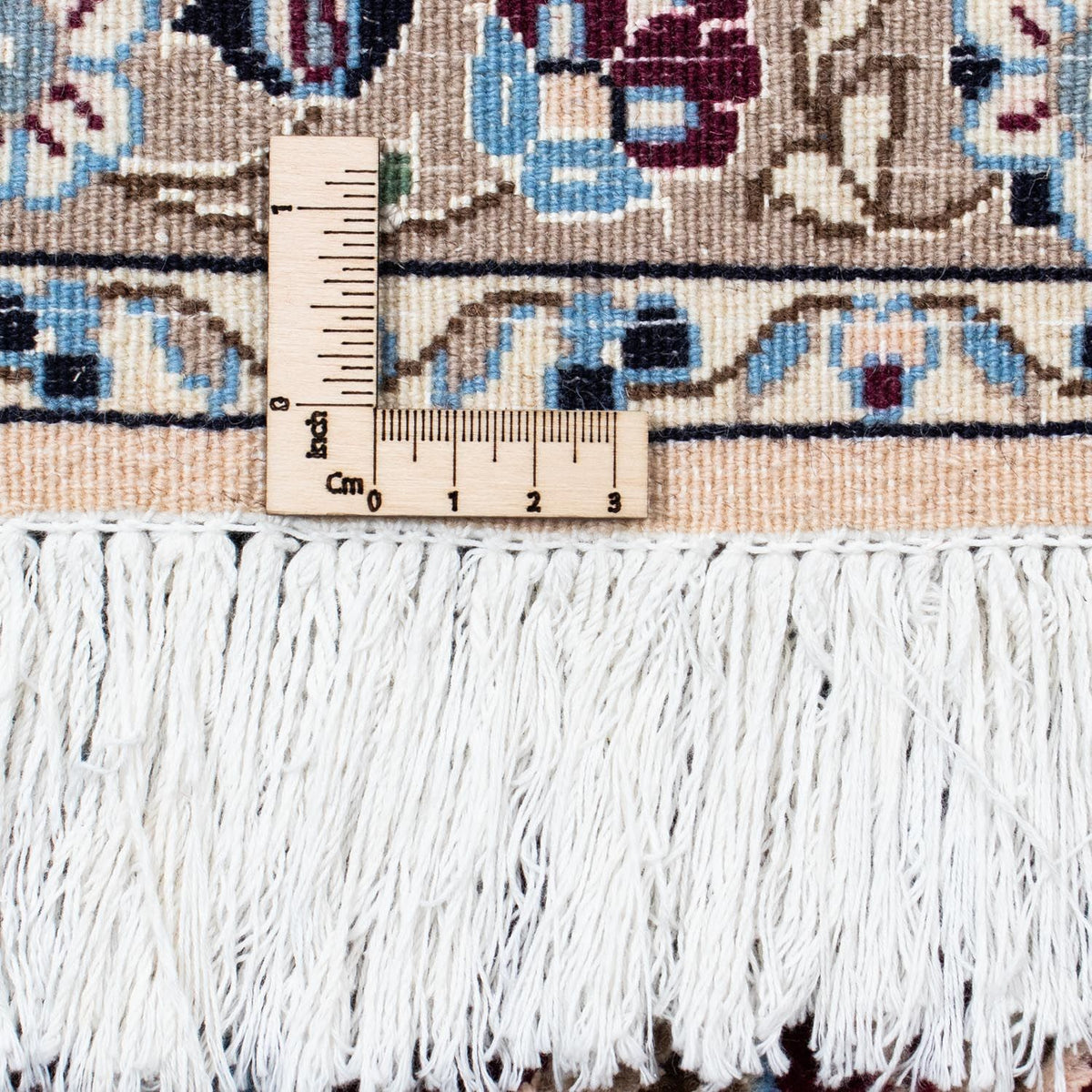 Persisk matta - Nain - Royal - 305 x 201 cm - mörkröd