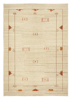 Gabbeh-matta - persisk - 240 x 166 cm - beige