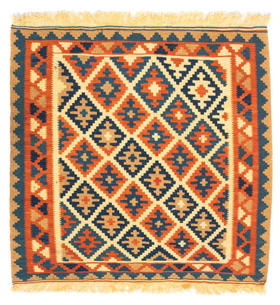Kilim Fars Mattan 100x100cm