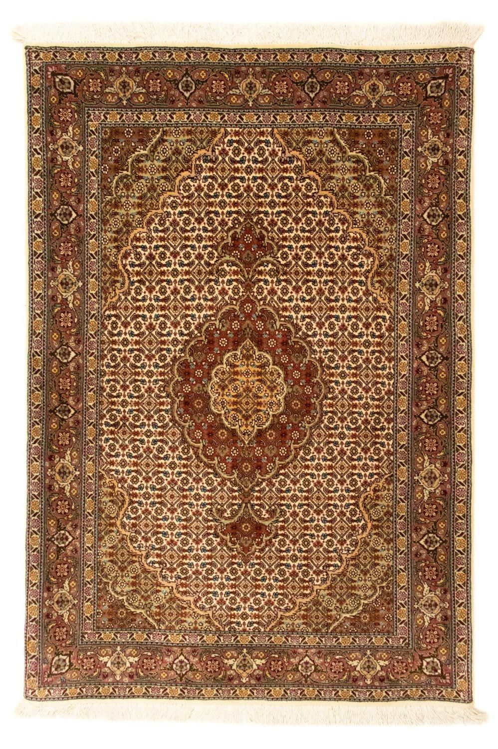 Persisk matta - Tabriz - Royal - 126 x 83 cm - beige