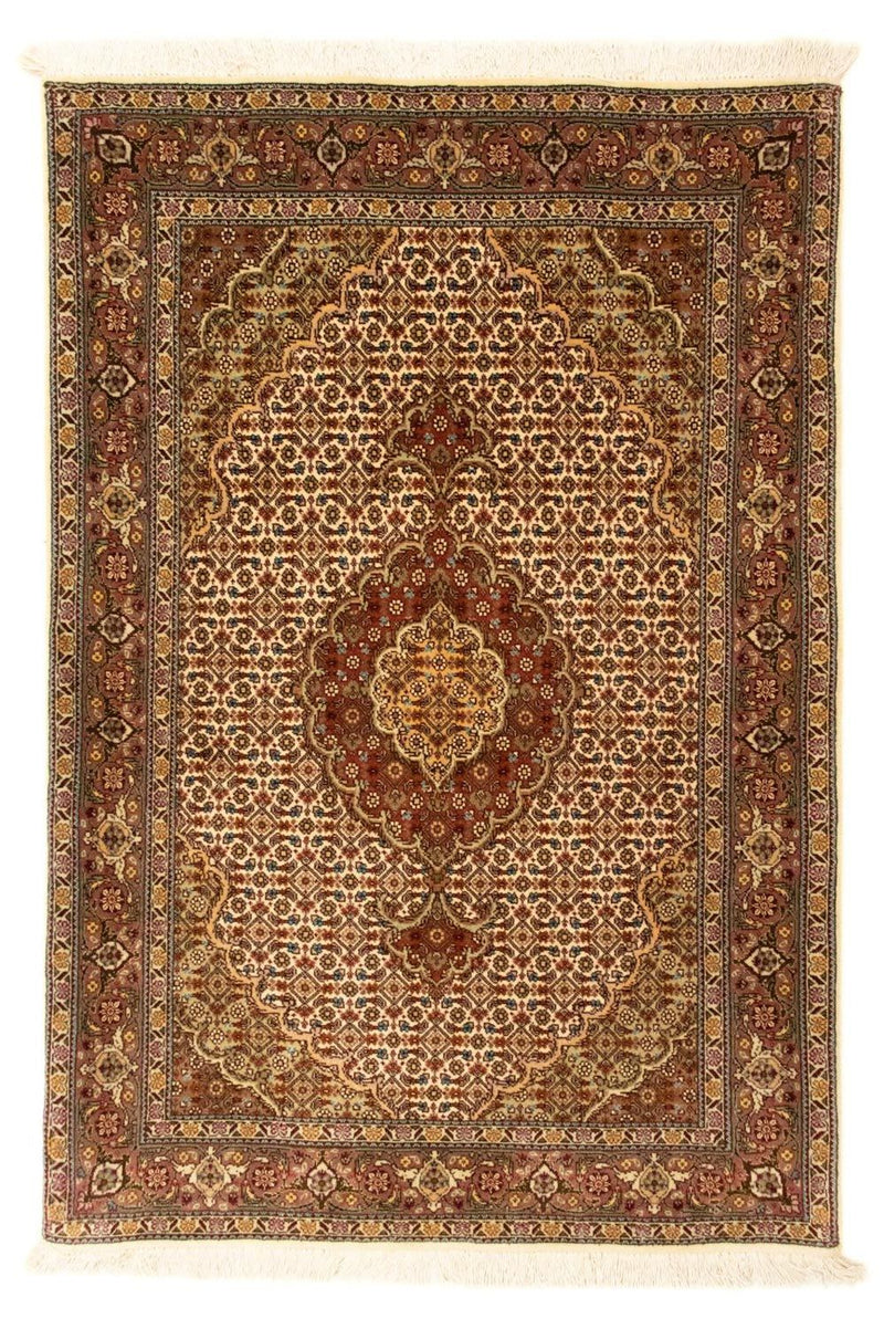 Persisk matta - Tabriz - Royal - 126 x 83 cm - beige