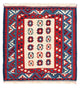 Kilim Fars Mattan 100x100cm