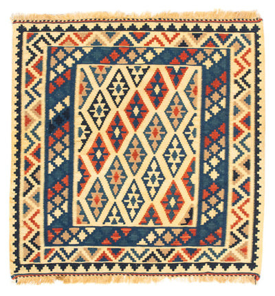 Kilim Fars Mattan 100x100cm