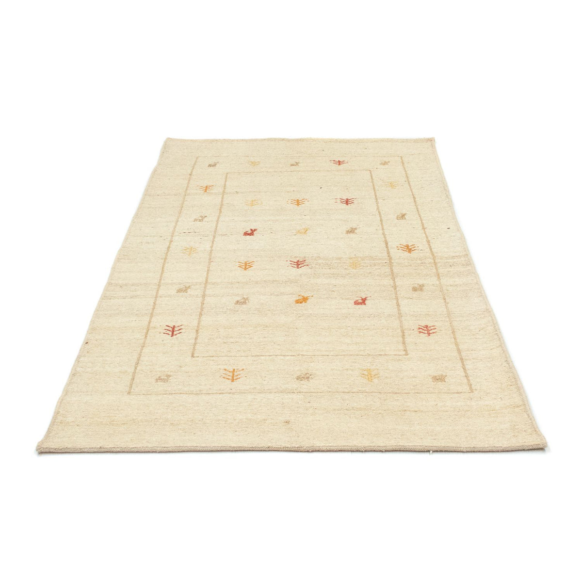 Gabbeh-matta - persisk - 179 x 108 cm - beige