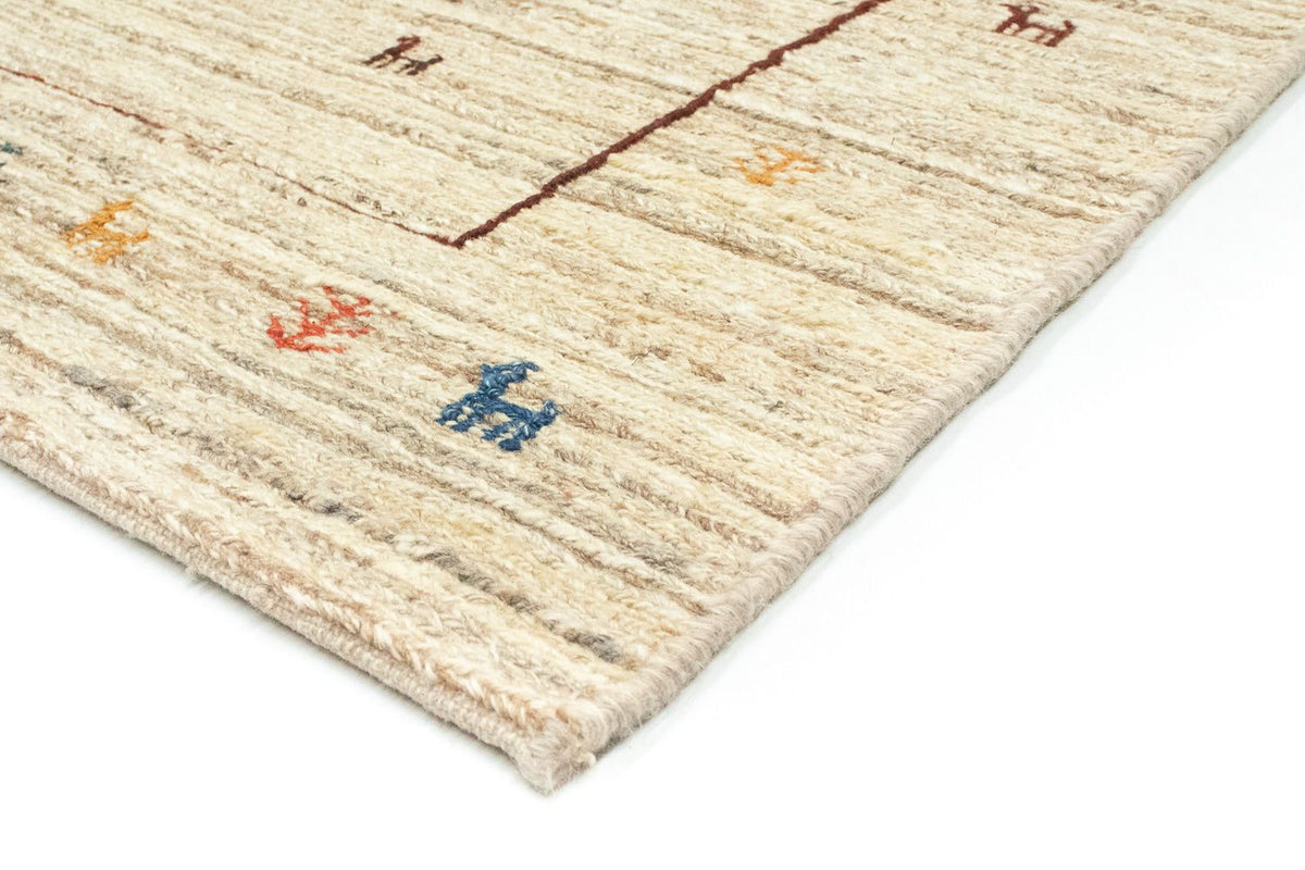 Gabbeh-matta - persisk - 174 x 121 cm - beige