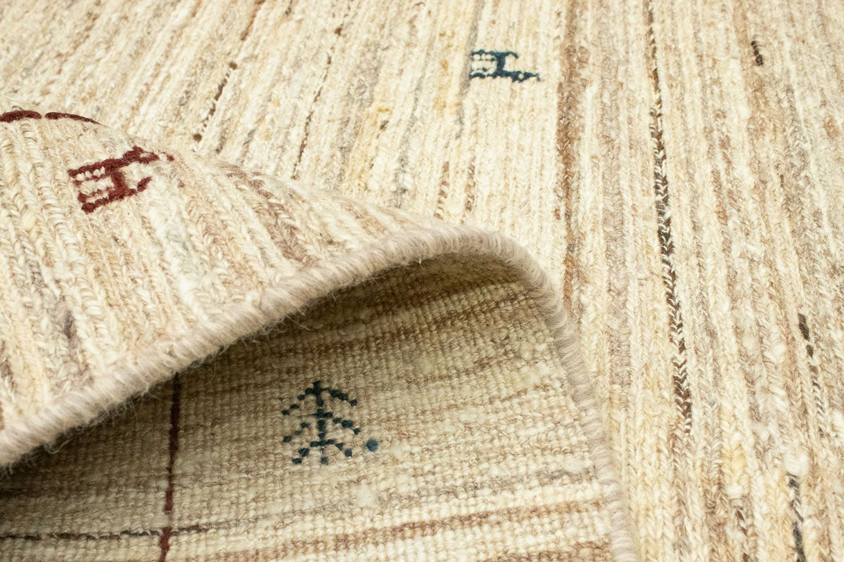 Gabbeh-matta - persisk - 174 x 121 cm - beige