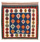 Kilim Fars Mattan 98x98cm