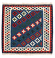 Kilim Fars Mattan 100x100cm