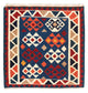 Kilim Fars Mattan 104x102cm