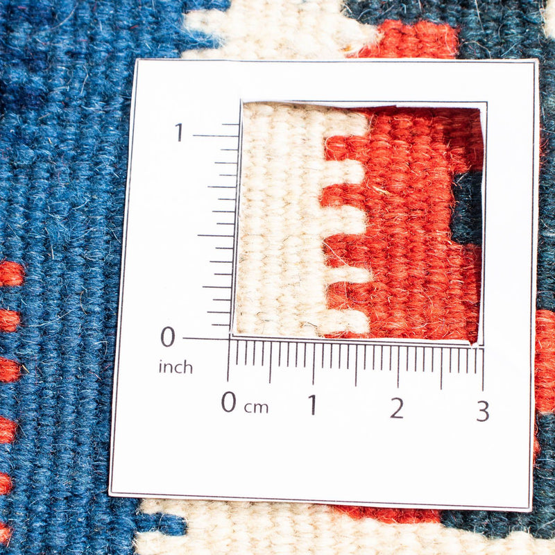 Kelim Carpet - orientalisk matta kvadrat  - 103 x 103 cm - flerfärgad