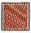 Kelim Carpet - orientalisk matta kvadrat  - 106 x 103 cm - röd
