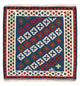 Kilim Fars Mattan 100x100cm
