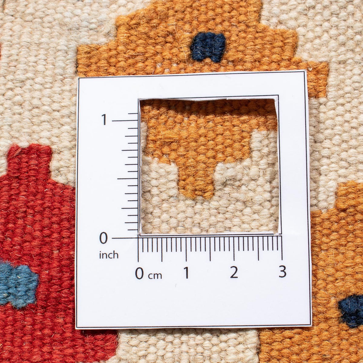 Runner Kelim Carpet - orientalisk matta - 297 x 149 cm - mörkröd