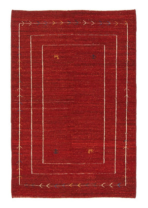 Gabbeh-matta - persisk - 173 x 114 cm - röd