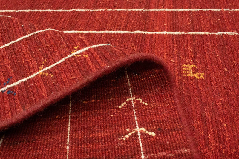 Gabbeh-matta - persisk - 173 x 114 cm - röd