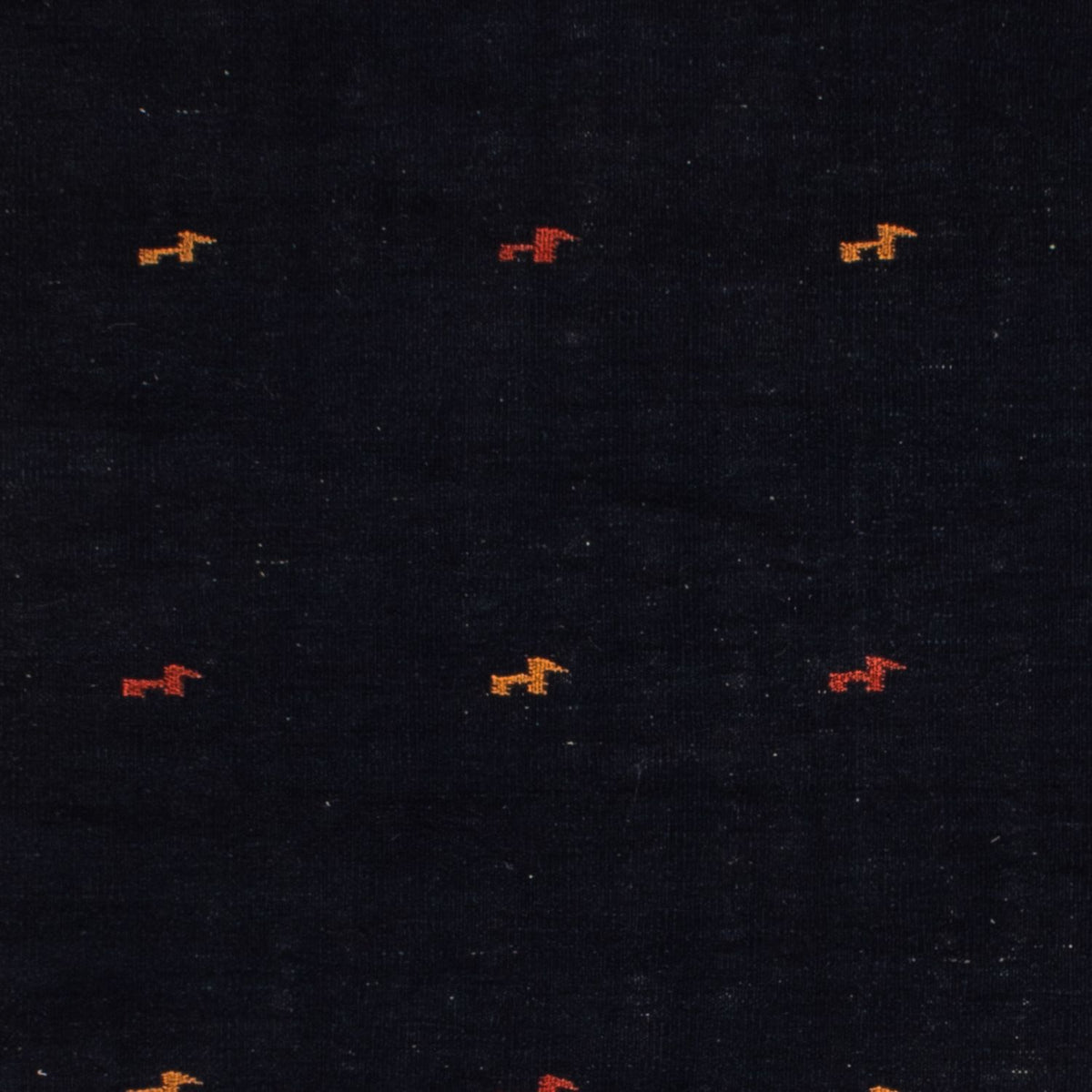 Kelim Carpet - orientalisk matta - 206 x 150 cm - mörkblå