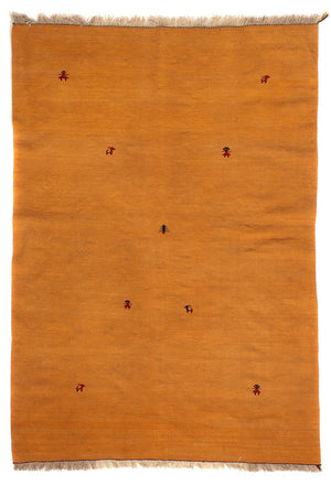 Kelim Carpet - orientalisk matta - 216 x 152 cm - brun