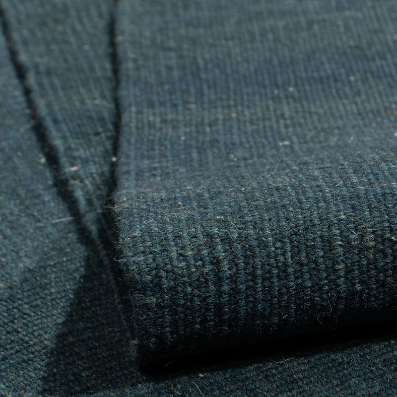 Kelim Carpet - orientalisk matta - 200 x 150 cm - mörkblå