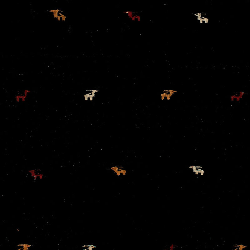 Kelim Carpet - orientalisk matta - 200 x 152 cm - mörkblå