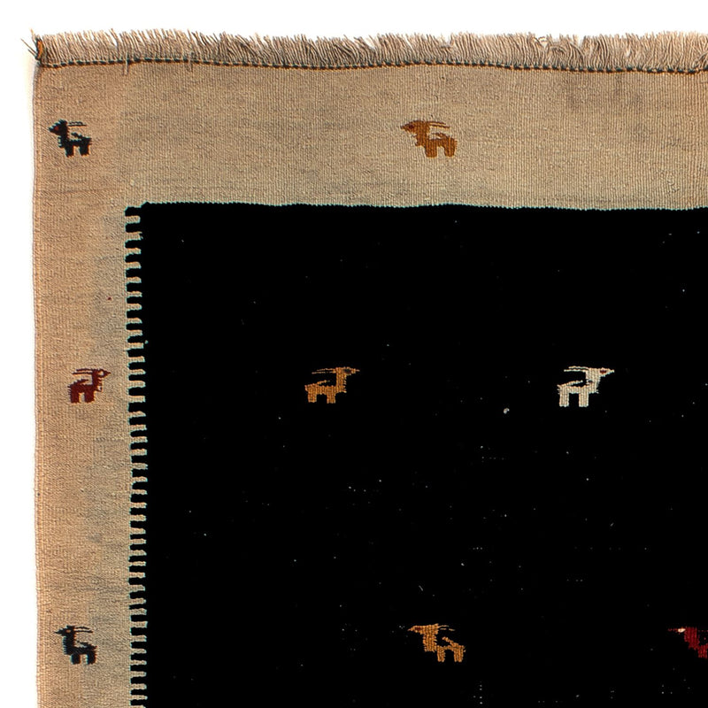 Kelim Carpet - orientalisk matta - 200 x 152 cm - mörkblå