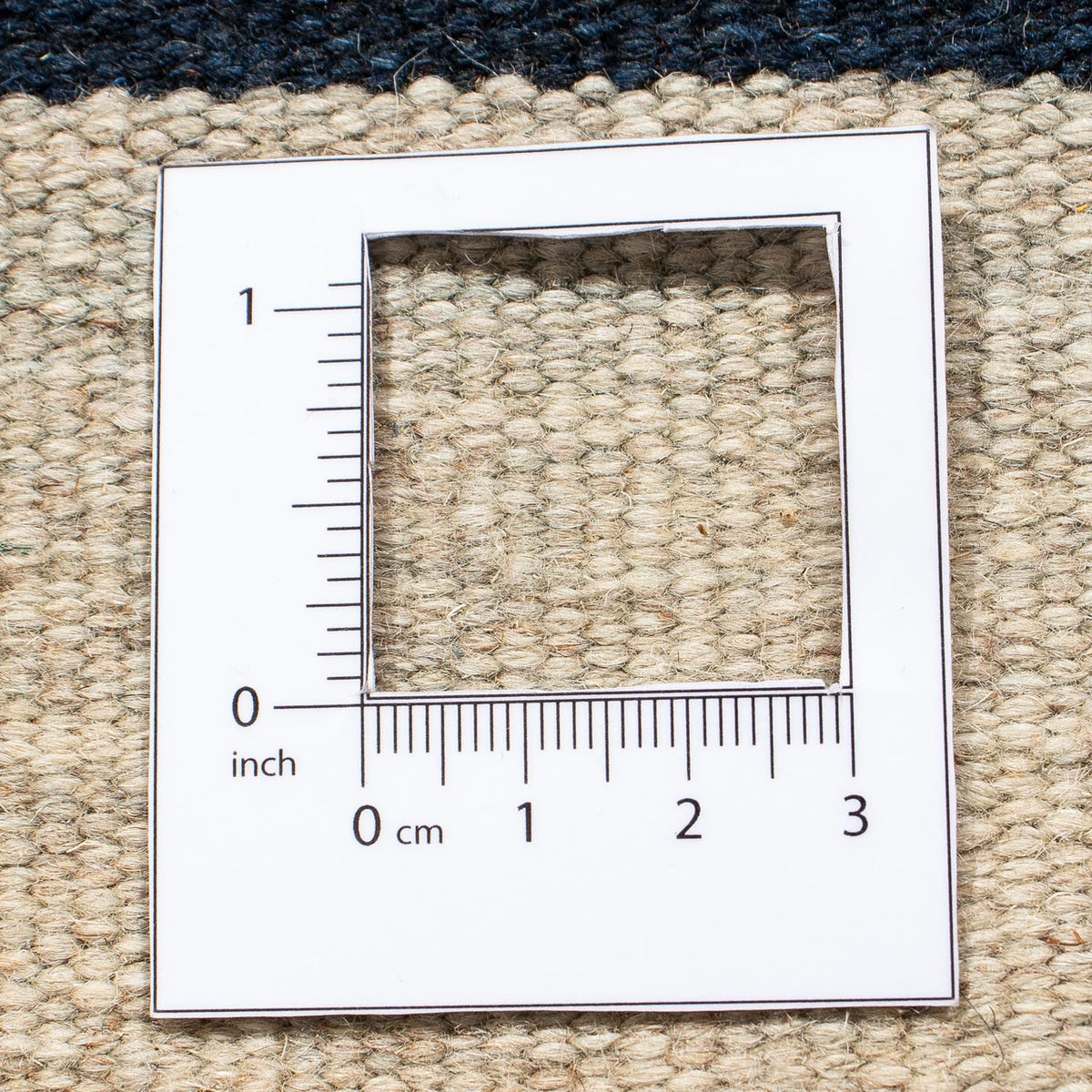 Kelim Carpet - orientalisk matta - 200 x 152 cm - mörkblå