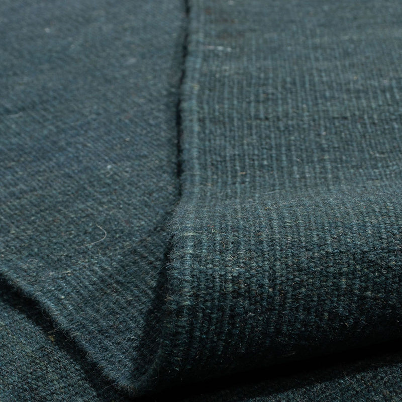 Kelim Carpet - orientalisk matta - 200 x 150 cm - mörkblå