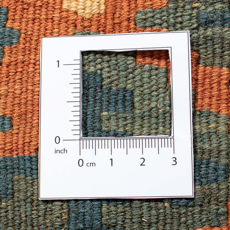 Kelim Carpet - orientalisk matta - 185 x 152 cm - ljusbrun