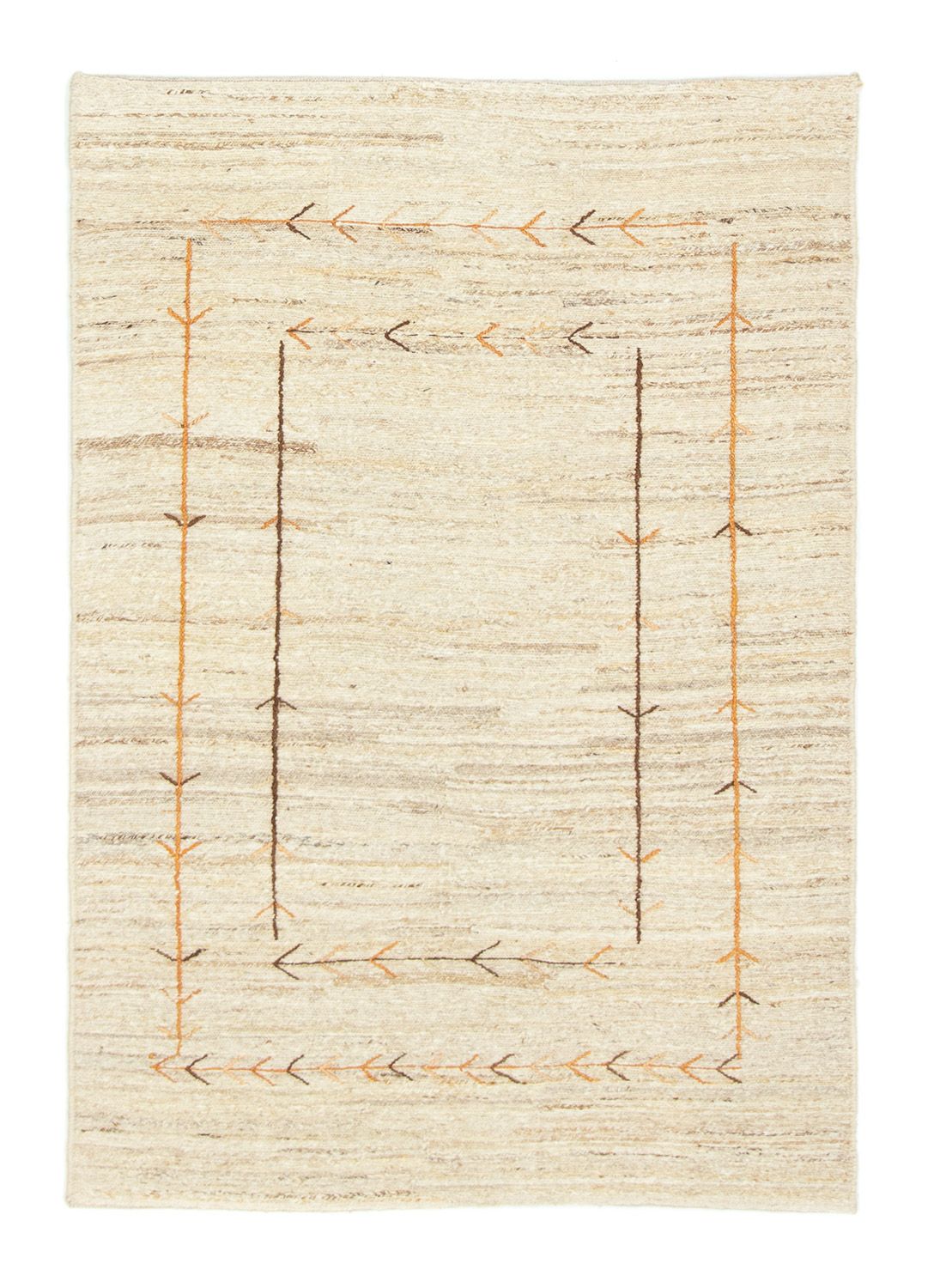 Gabbeh-matta - persisk - 147 x 100 cm - beige