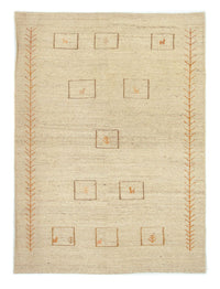 Gabbeh-matta - persisk - 188 x 139 cm - beige