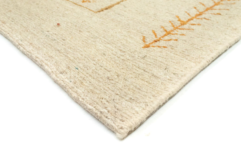 Gabbeh-matta - persisk - 188 x 139 cm - beige