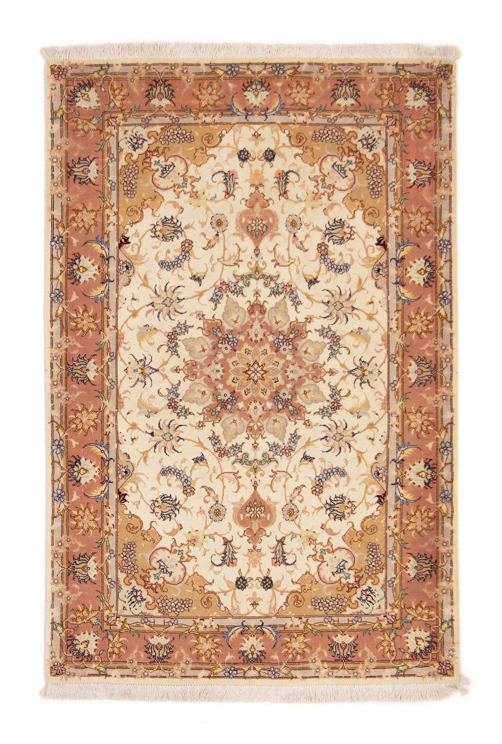Persisk matta - Tabriz - Royal - 154 x 100 cm - beige